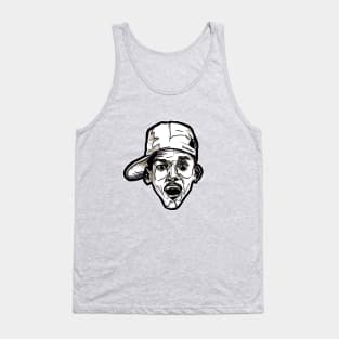 Fresh Prince of Bel Air Suprised Look Tank Top